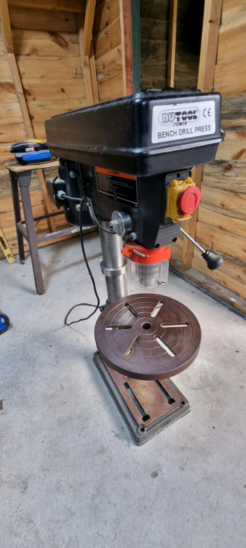 Nutool Pillar Drill with tool table 